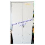 Metal 5 Shelf Storage Cabinet 78x36x18"