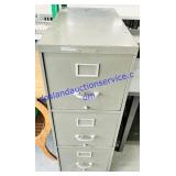 Metal Filing Cabinet 28x15x41"