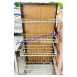 5 Shelf Metal Shoe Rack 55x25x14"