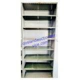 8 Shelf Metal Storage Unit 86x36x12"