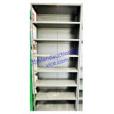 8 Shelf Metal Storage Unit 86x36x12"