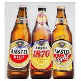Amstel Beer Metal Sign 23 x 19"