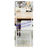 56" Tall Metal Hanging Storage Basket