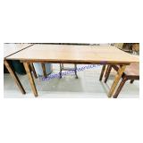 Wood & Veneer Workbench 31x70x37"