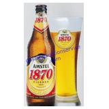 Amstel Beer Metal Sign 23 x 14"