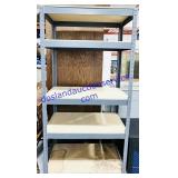 Metal & Pressboard 5 Shelf Unit 72x36x16"