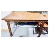 Light Wooden Table 42x24x27"