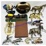 Lot of Misc Horse Decor