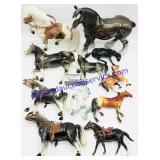 Lot of Misc Plastic Model Horses