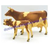Breyer Guernsey Cow & Calf Family Set