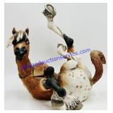 A Breed Apart "Rearview" Resin Horse Figure