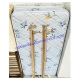 Twin Bed Frame (Includes Mattress & Springboard)