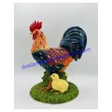 Vintage PartyLite Ceramic Rooster Tealight Candle