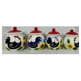 Casa Vero Rooster Canisters