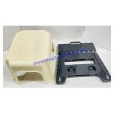 Plastic Step-Stools (1 folding)