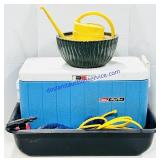 Cooler, Rope, Expanding Hose, Ceramic Pot, Etc