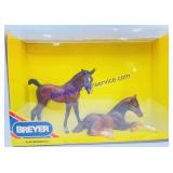 Breyer Traditional Twin Morgan Foals