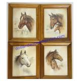 (4) Framed Print Set by Ruane Manning (12x10ï¿½)