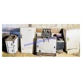Lot of Old Appliances & Wood Stove