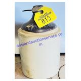 Damaged 2 Tone Stoneware Jug