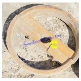 25" Wooden Pulley