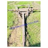 Wooden Wagon Tongue & Axle