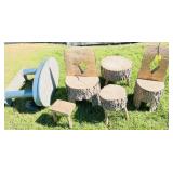 Wooden Table & Chairs