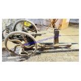 Large Hand Crank Lathe