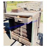 Linotype Plates & Organizer