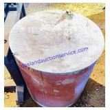 Galvanized Red Steel Tank