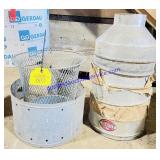 Basket, Funnels, Etc