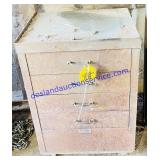Five Drawer Metal Cabinet