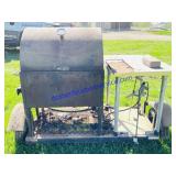 Grill On Wheels (Was LP No Burners Now Charcoal)