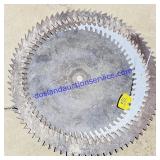 5 Large Lumber Saw Blades