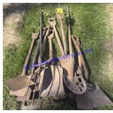 Lot of Shovels