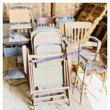 Large Lot of Chairs