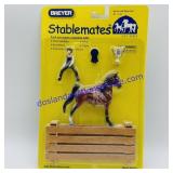 Breyer Stablemates Horse and Rider Set