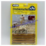 Breyer Stablemates Horse and Rider Set