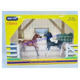 Breyer Classic Dark Palomino & Black Pinto Foals