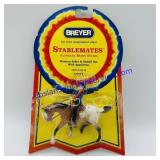 Breyer Stablemates Western Rider & Saddle Set