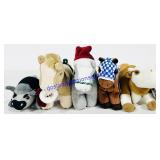 (5) Breyer Plushies