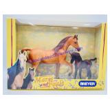 Breyer Classic Arabian Mare & Foal-Red Roan