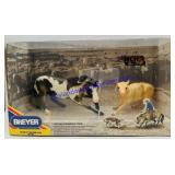 Breyer Cutting Horse & Cow Gift Set