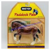 Breyer Paddock Pals Clydesdale/Blood Bay