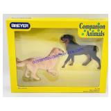 Breyer Rottweiler and Golden Retriever Gift Set