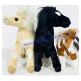 (3) Breyer Plushies
