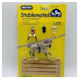 Breyer Stablemates Horse and Rider Set