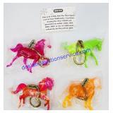 (4) Breyer Stablemates Keychains