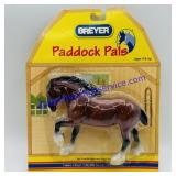 Breyer Paddock Pals Clydesdale/Blood Red