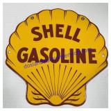 Shell Gasoline Porcelain Sign